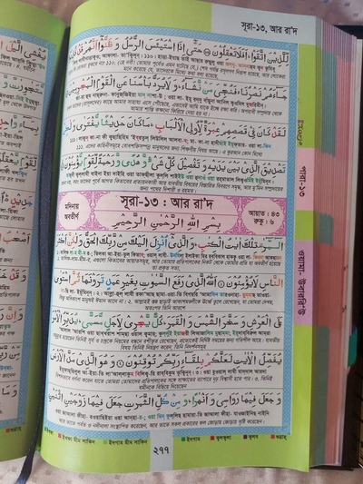 মিডিয়াম সাইজ তাজউইদ কালার কোডেড কুরআন বাংলা উচ্চারন ও অর্থসহ_img_3