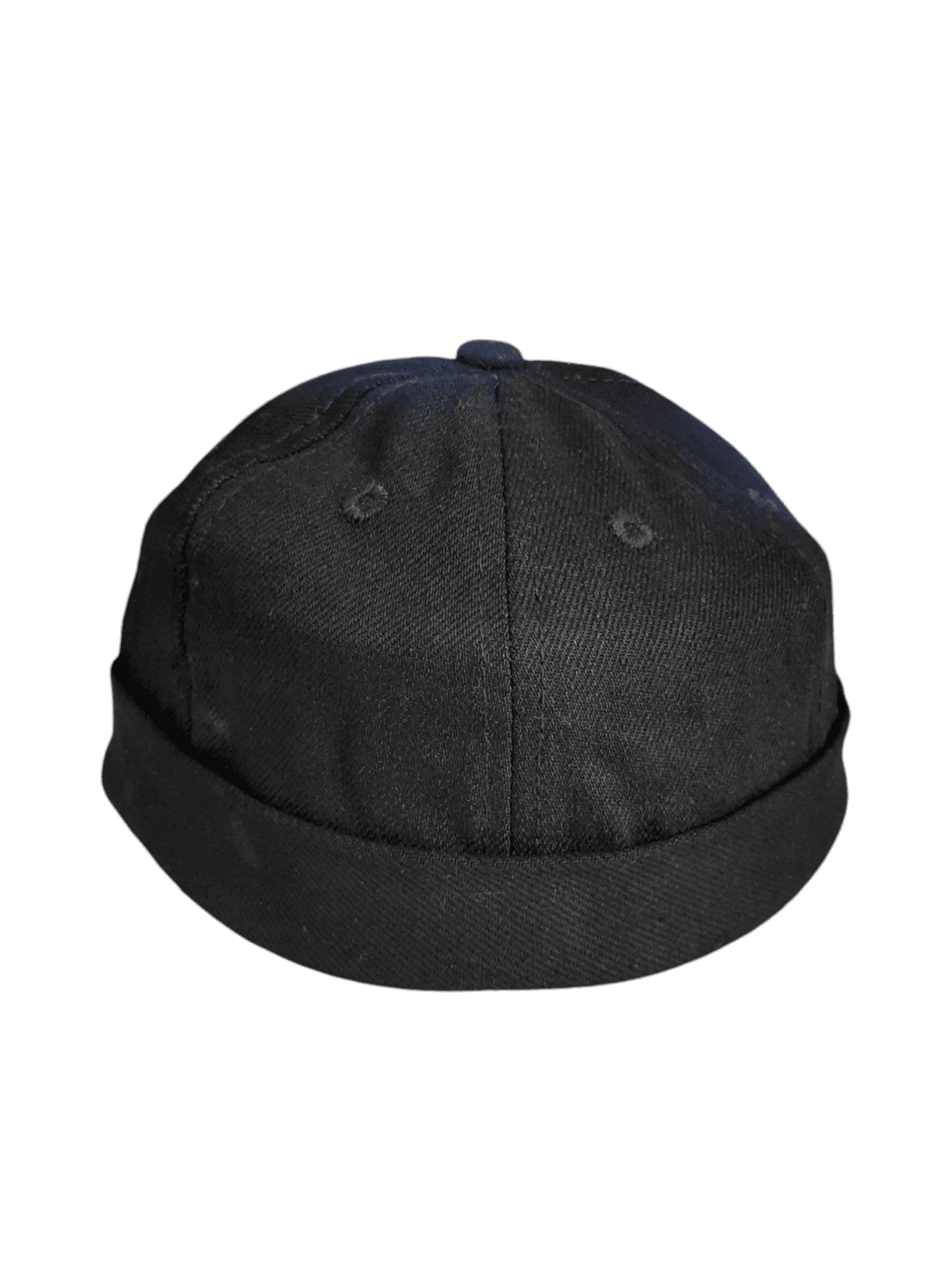 Brimless Black Cap