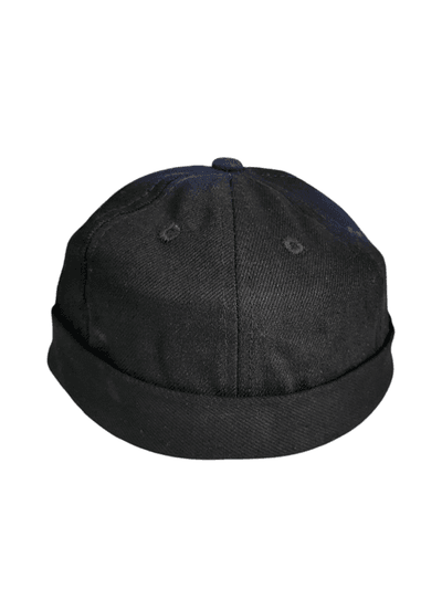 Brimless Black Cap_img_0
